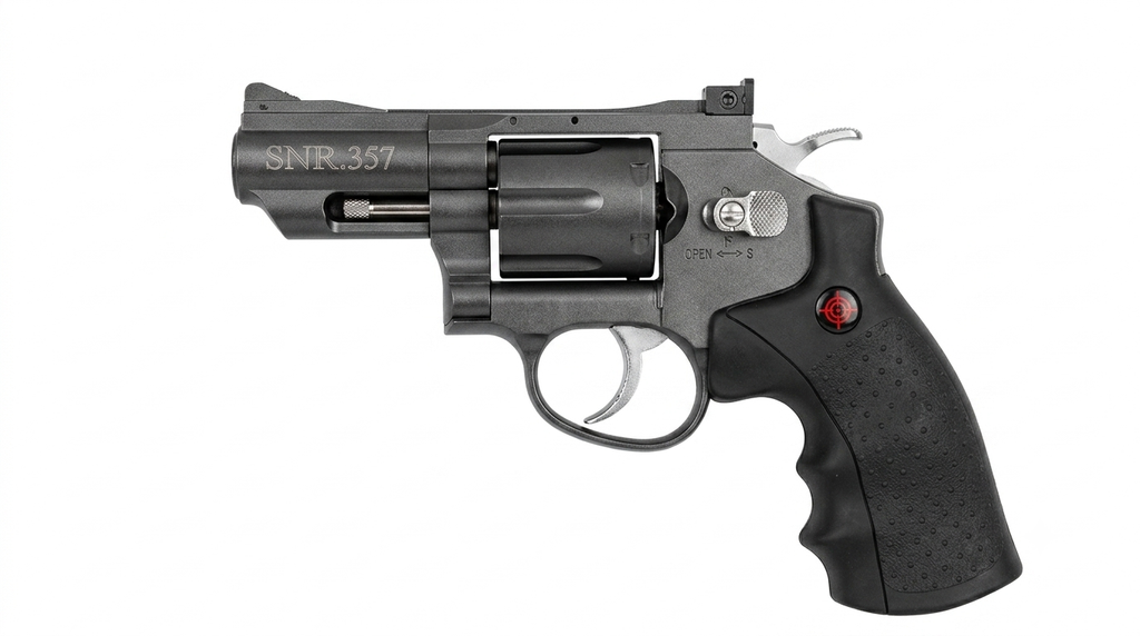 SNR .357 CO2 Air Revolver | Dual Ammo (Pellet & BB) | No License