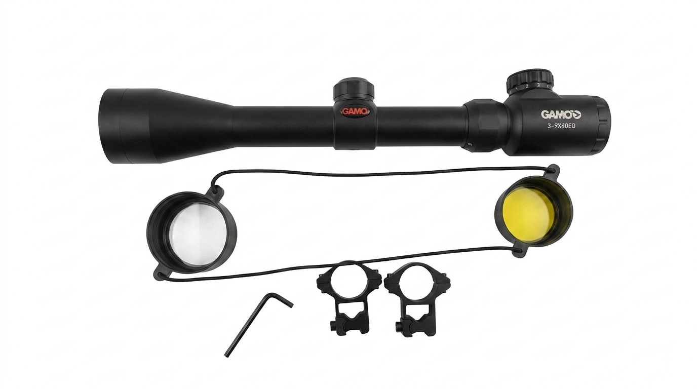 GAMO 3-9x40EG Rifle Scope | Precision Airgun Optics