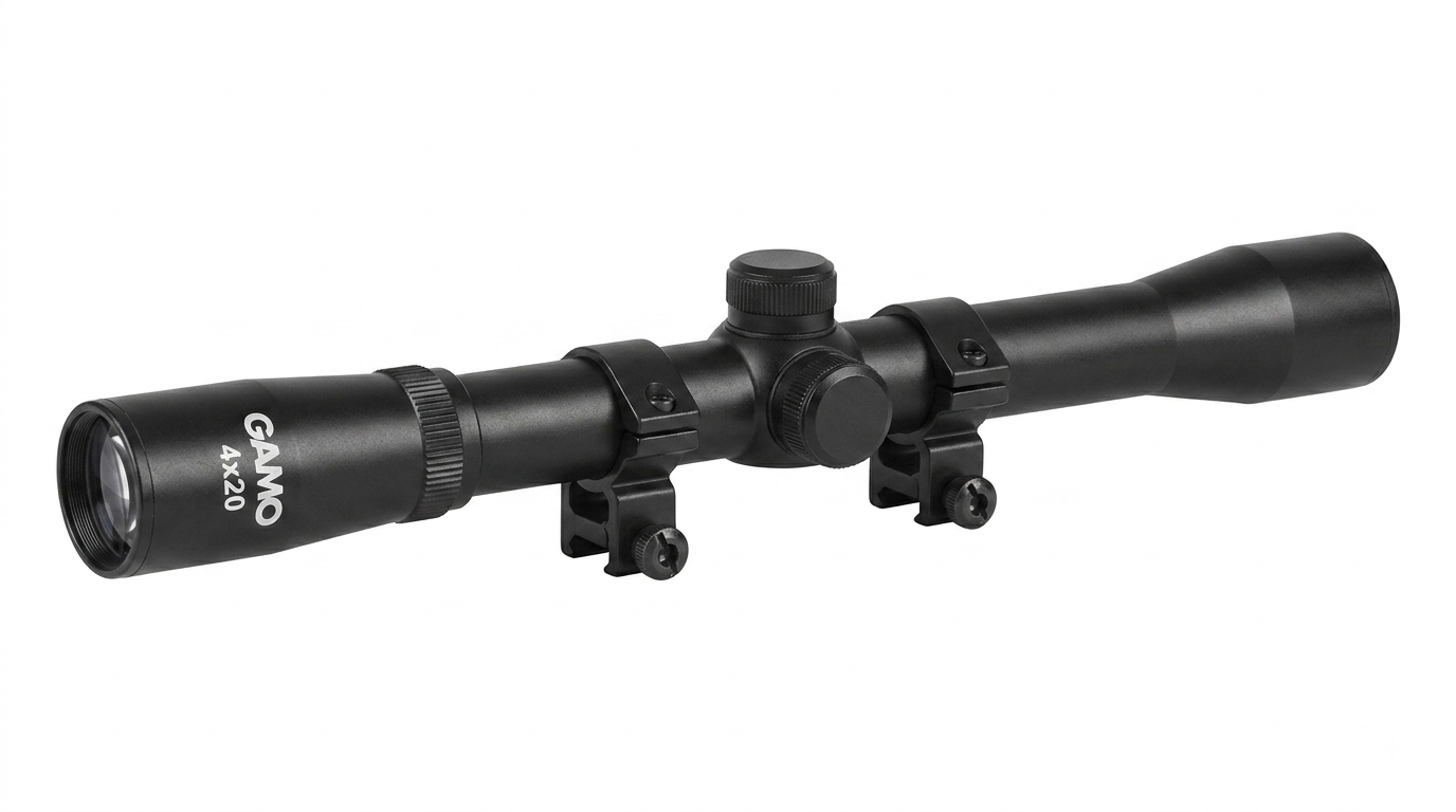 GAMO 4x20 Air Rifle Scope | Fixed Magnification Optic