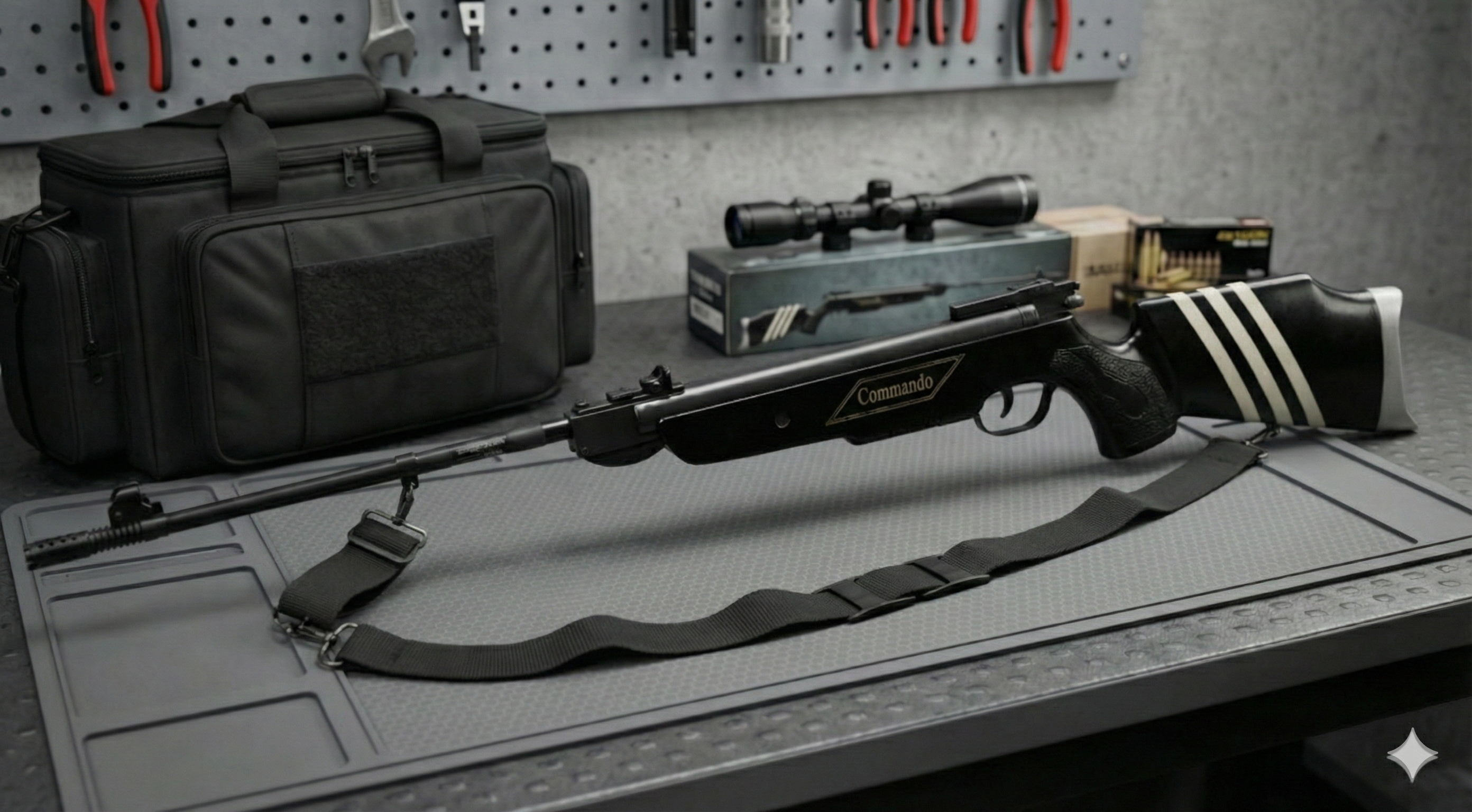 Commando 200 Air Rifle | .177 Cal Target Gun