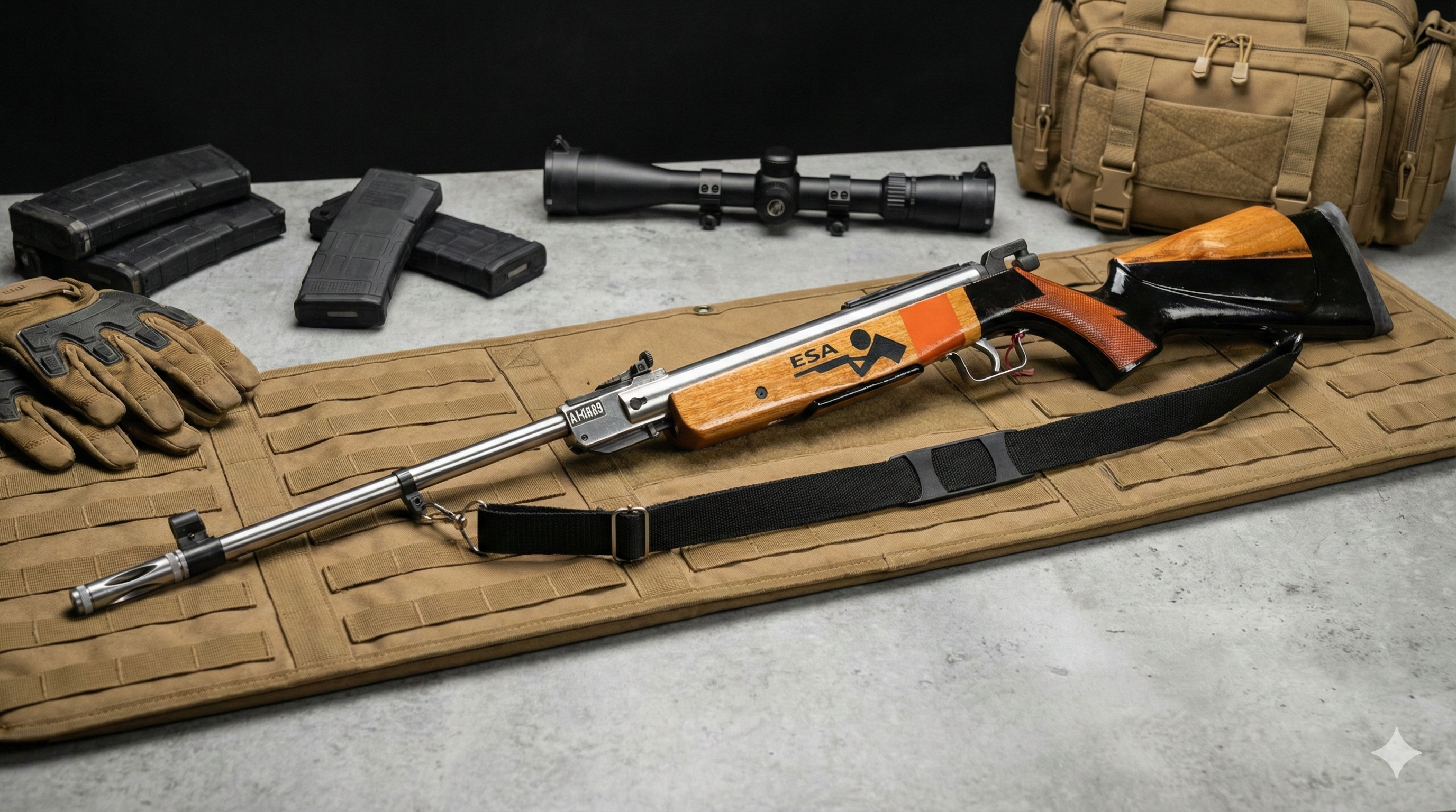 ESA 350 Magnum Air Rifle | High Power .177 Cal Target Gun