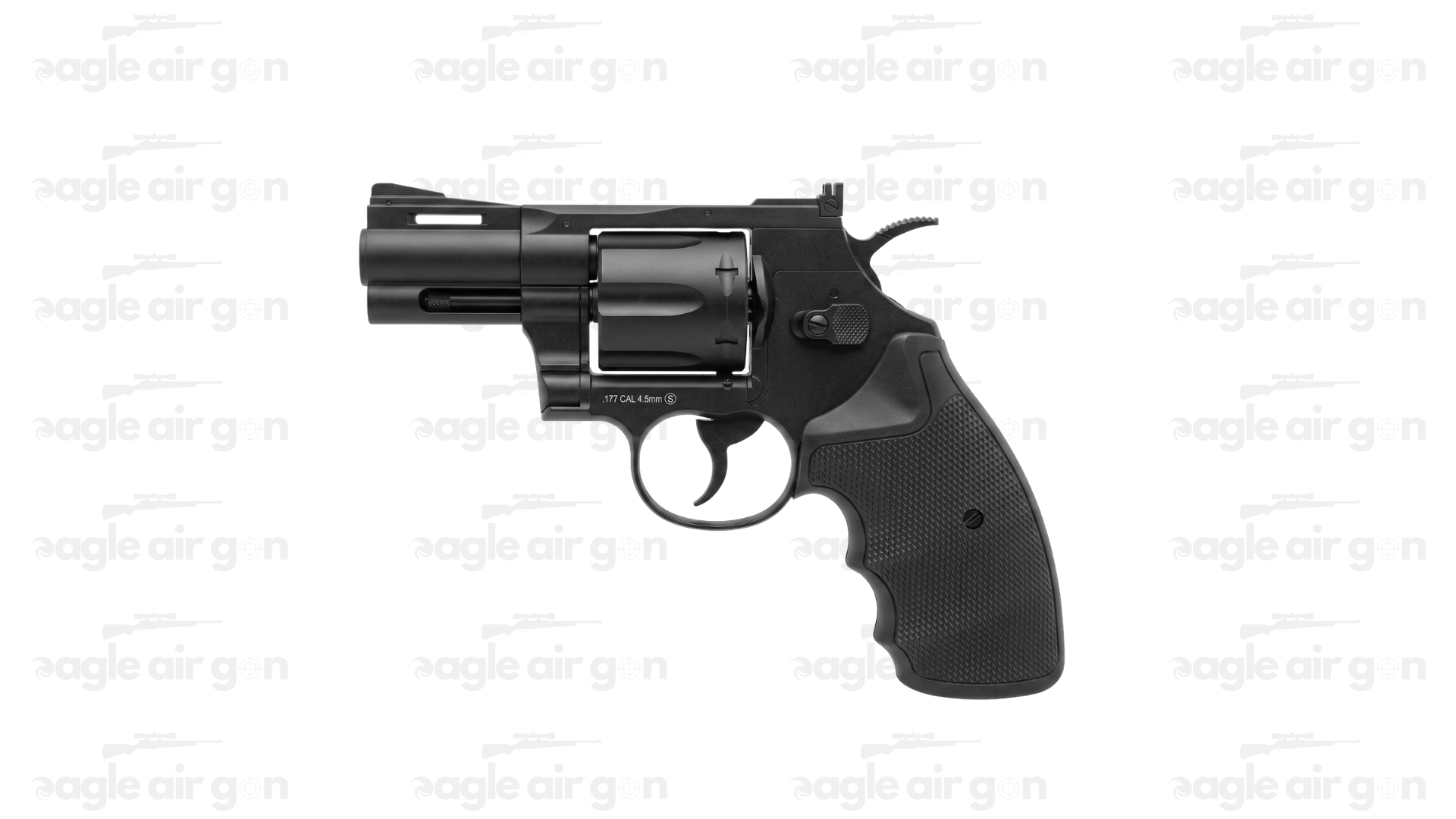 KWC 357 CO2 Air Revolver | Tactical Black .177 (No License)