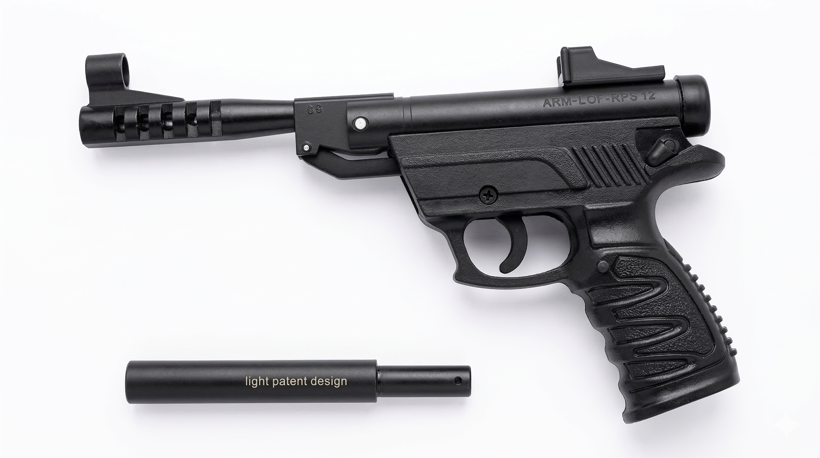 Zorro 2 Air Pistol .177 Cal | Heavy Metal Gun (No License)